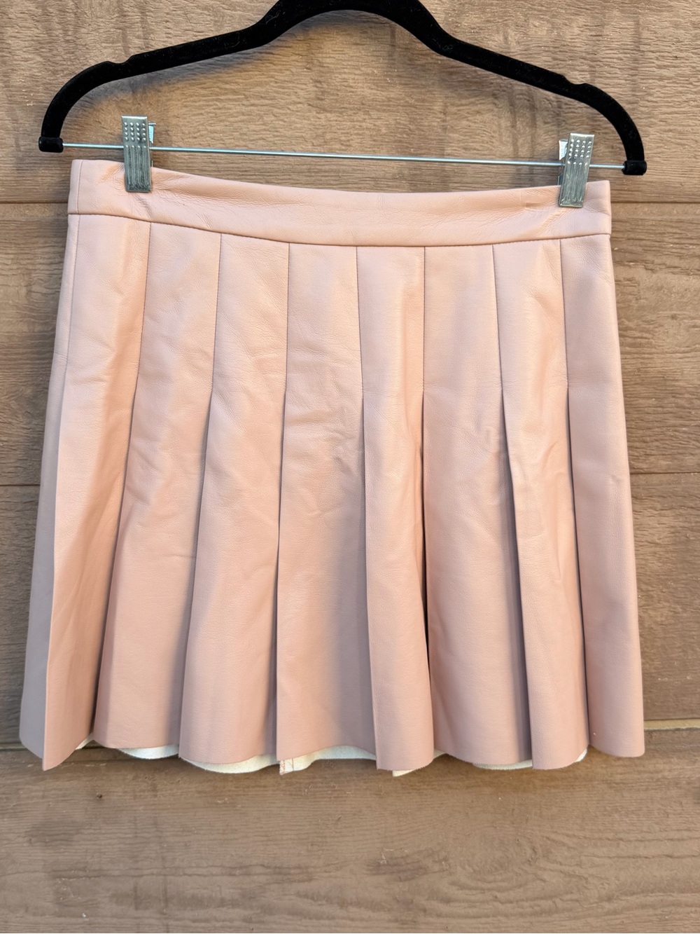 Aritzia Sunday Best Olive Micro Pleated Skirt